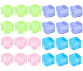 Rytopt ice cube squeeze ball square 24pcs for portable stress relief on the go.