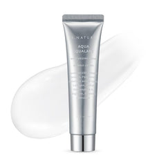S.NATURE Pore Minimizing Moisturizer bottle closeup showing refined pores and gentle hydration.