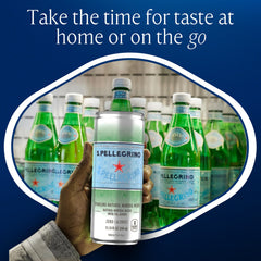 S.Pellegrino can side-view shows compact can design.