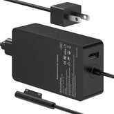 S SKSTYLE 65W Surface Pro Charger front view powers Surface Pro smoothly.