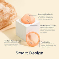 Saalt Disc worn during daily activities with no leaks and comfort