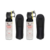 SABRE Frontiersman MAX bear spray with 40ft range for confident outdoor protection.