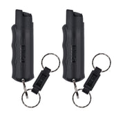 SABRE Pepper Spray with finger grip enables fast, accurate aiming in emergencies.