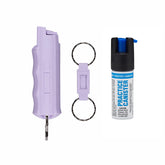SABRE pepper spray with quick-release keychain for fast access in an emergency