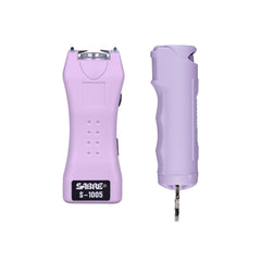 SABRE pepper spray two-in-one pack shown for portable personal safety.
