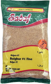 Sadaf Bulghur #1 Fine in a resealable 20oz bag for quick meal prep.