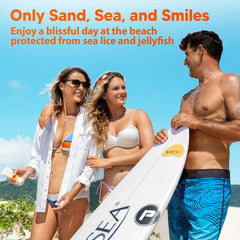 SAFE SEA protecting against sea lice and jellyfish stings at the shore