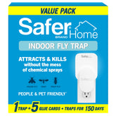 Safer SH502-1R5SR plug-in fly trap ready for indoor use to reduce pests