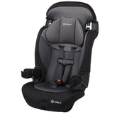 Safety 1st Grand 2-in-1 booster seat front view showing slim profile for three-across seating