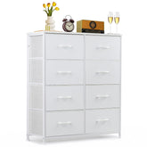 SageNest 8-drawer dresser assembly visible for quick setup and organized storage at home.