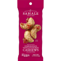 Sahale Snacks Pomegranate Vanilla Cashews glazed nuts for on-the-go energy and flavor