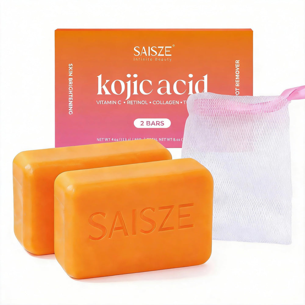 SAISZE Turmeric Soap front view with brightening potential