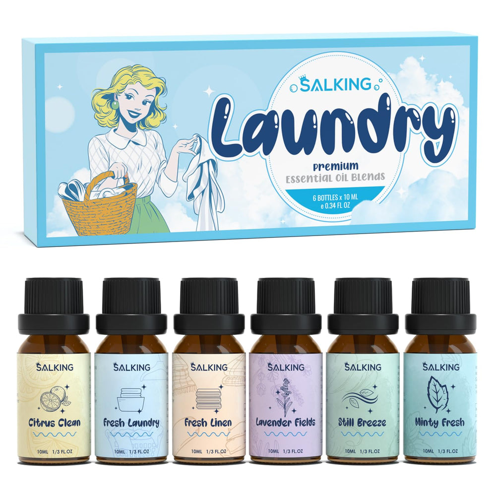 SALKING Citrus Clean fragrance oil for uplifting laundry and diffuser ambience.