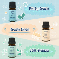 SALKING Lavender Fields fragrance oil provides a soothing floral aroma.