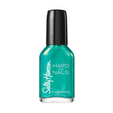 Sally Hansen Hard as Nails Made in Jade bottle front highlights shine and strength.