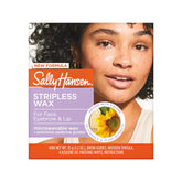 Sally Hansen Stripless Wax face jar for quick at-home root hair removal.