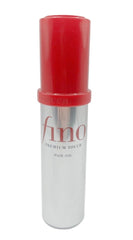 SalonTop Fino Premium Touch hair oil dispense demonstrates easy application for shine.