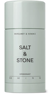 Salt & Stone aluminum-free deodorant provides all-day freshness and zero residue.