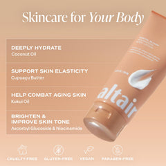 Applying Saltair Santal Bloom on skin demonstrates fast absorption and non-greasy feel.