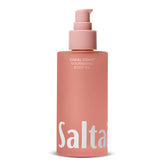 Saltair Body Oil bottle featuring Coral Coast scent for silky hydration after shower.
