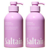 Saltair Island Orchid duo-pack bottles with dual pumps for easy lather.