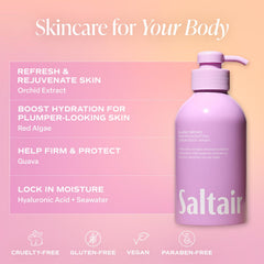 Saltair Island Orchid label front highlights the premium fragrance.
