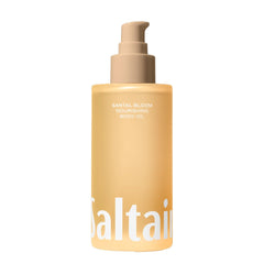 Saltair Santal Bloom bottle pump for convenient, premium hydration.