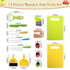Salufo dustpan set aiding quick cleanup after kid cooking.