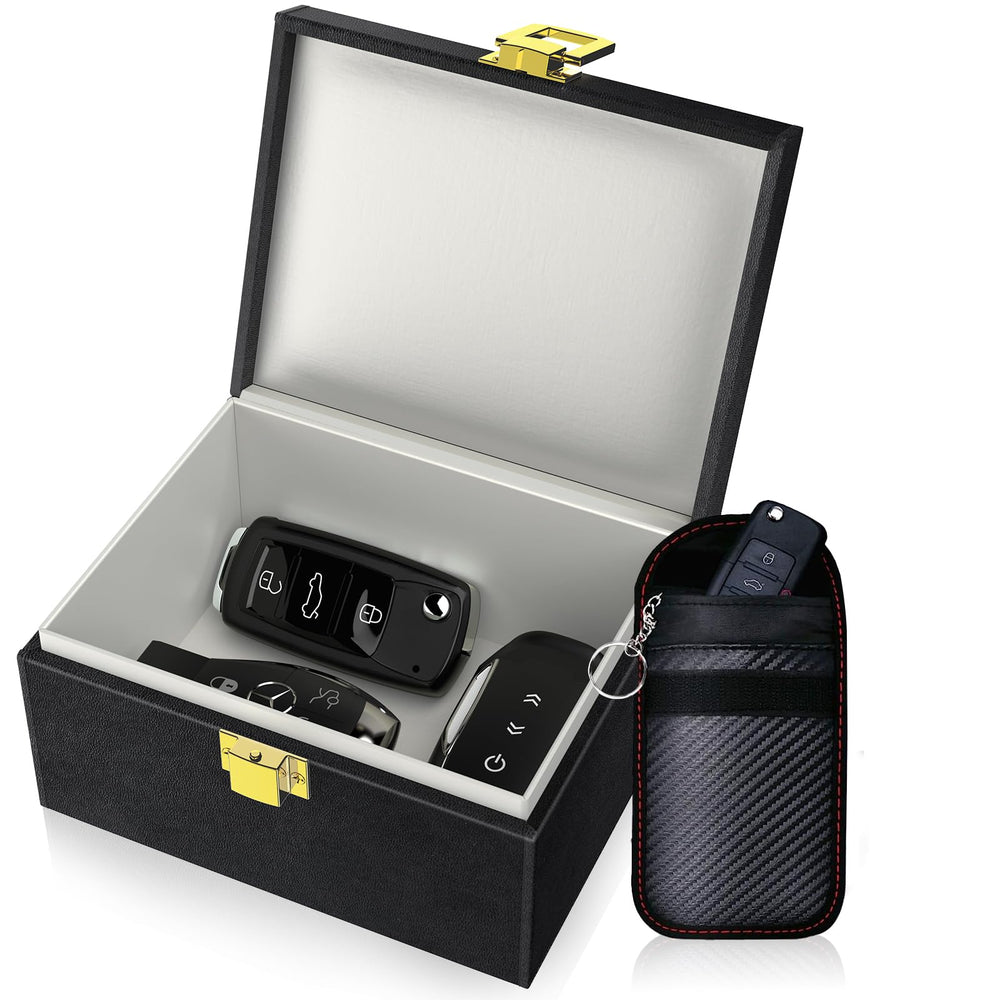 Samfolk Faraday Box with car keys for anti-theft protection