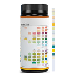 SAMKARIM urine test strips front packaging highlighting 13+ parameters