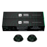 SAMRA ORIGINS Togetherness Blend packshot: capsules ideal for bold mornings.
