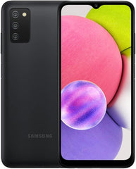 Samsung Galaxy A03s display delivers bright colors for everyday use.