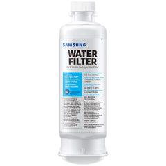 Samsung HAF-QIN-2P/EXP installation steps show easy filter replacement.