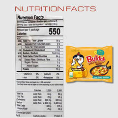 Samyang Cheese Flavor Buldak ramen noodles in a steaming bowl ready for a quick meal.
