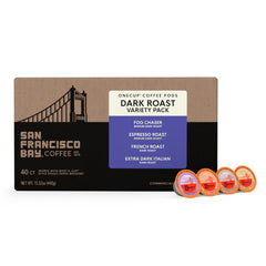 San Francisco Bay French Roast pod for a rich, full-bodied morning ritual