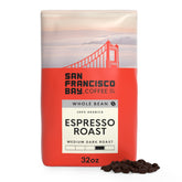 San Francisco Bay Espresso Roast beans deliver a rich, full-bodied cup.