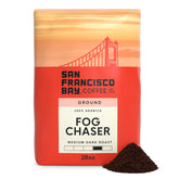 San Francisco Bay Fog Chaser bag front showing logo and aroma appeal.