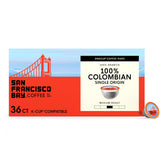 San Francisco Bay K-Cup coffee pods packaging front for quick single-serve brewing.
