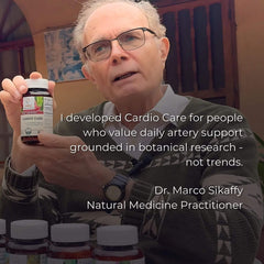 Sana Herbal Sciences label close-up on packaging for everyday wellness