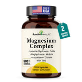 SANDHUHERBALS Complete Magnesium bottle for daily mineral support and calm routines
