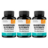 Sandhu's Magnesium Glycinate softcaps for gentle, restful nights.