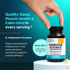 Sandhu's Magnesium Glycinate with quercetin capsule supports antioxidant synergy.
