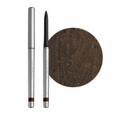 Sandstone Scandinavia hypoallergenic waterproof metallic eyeliner pencil in brown for durable definition