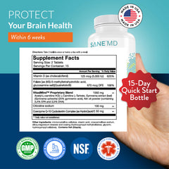 SANE Vitaae capsules in a blister pack for convenient daily use.