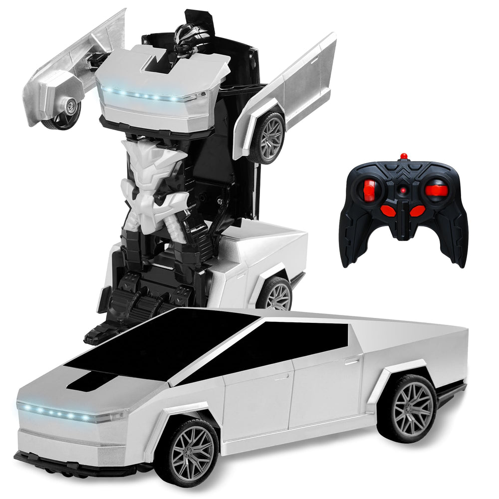 SANGQAOFU remote control car in transformer mode offering two immersive play styles