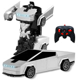SANGQAOFU remote control car in transformer mode offering two immersive play styles