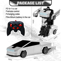 SANGQAOFU robot toy switches modes with one-button transform for easy play
