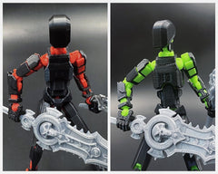 SANSGOUP Nova 13 action figure on a desk as a vibrant decorative piece.