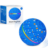 Sankell interactive dog ball with blue LED lights sparks curiosity during play