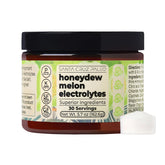 Santa Cruz Paleo Electrolyte Powder Honeydew Melon blends in water for easy hydration.